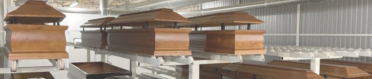 Все гробы соответствуют европейским стандартам качества